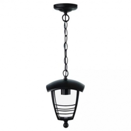 075-016-0002 VISECA BAST.SVET.60W BLACK E-27 ALUMIN. NAR-2